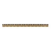 Gold- en Black Art Deco-patroon Lint (Voorkant)