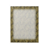 Gold en Black Celtic Spiral Knoopt Pattern Notitieblok (Gedraaid)