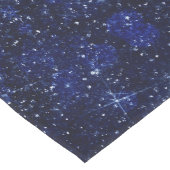 Gold en Blue Glitter Ombre Luxury Design Medium Tafelloper (Hoek)