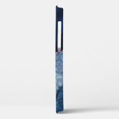 Gold en Navy Blue - Agate Marble - Case-Mate iPhone Case (Achterkant / Links)