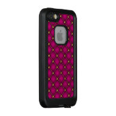 Gold en Orchid Tufted LifeProof iPhone 7 Hoesje (Achterkant / rechts)