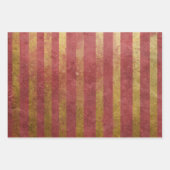 Gold- en Red Wrapping Paper Set (3) (Voorkant 3)