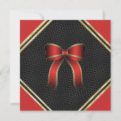 Gold- en Rode-feestdag Kaart (Achterkant)