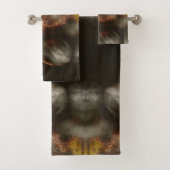 Gold- en Silver Star-effect Bad Handdoek (Insitu)