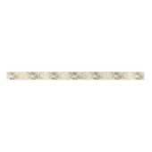 Gold- en White Lace-patroon Lint (Voorkant)