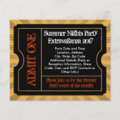 Gold- en zwarte-kaartenbrochures, aangepaste afdru flyer (Voorkant)