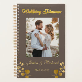 Gold Eucalyptus PHOTO Wedding Planner