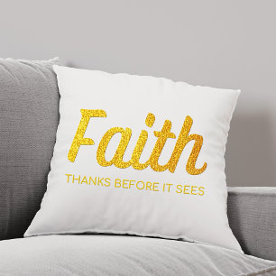 Gold Faith T-shirt- Dankbaarheid Inspirerend Chris Kussen