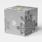 Gold Fancy kerstsierbox Bedankdoosjes (Voorkant Zijde)