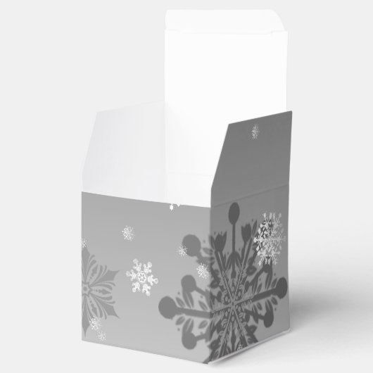 Gold Fancy kerstsierbox Bedankdoosjes (Geopend)