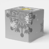 Gold Fancy kerstsierbox Bedankdoosjes (Achterkant)