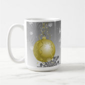 Gold Fancy kerstsierkoffie-Mok Koffiemok (Links)