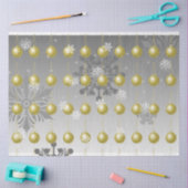 Gold Fancy kerstsierpapier Tissuepapier (Craft)