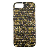 Gold Faux Glitter en Sparkles Case-Mate iPhone Case (Achterkant)