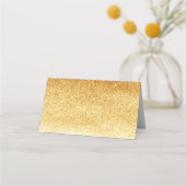 Gold Faux Glitter Table Seating Numbers (Achterkant)
