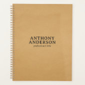 Gold Faux Leather Texture Design (Devant)