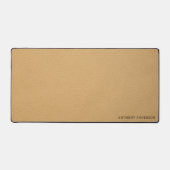 Gold Faux Leather Texture Design (Recto)