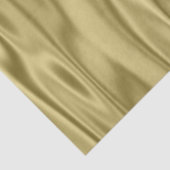 Gold Faux satin Fabric in mappen Tissuepapier (Detail)