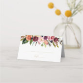 Gold Feather Boho Tropical Floral Wedding (Voorkant)