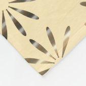 Gold Feestdagen Vibe Fleece Deken (Hoek)