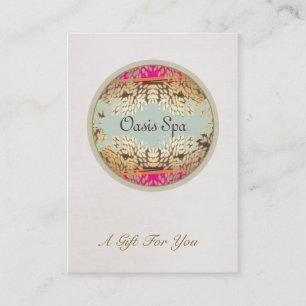 Gold Feuille Beauty Salon et certificat cadeau Spa