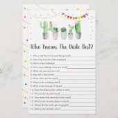 Gold Fiesta Cactus die het beste spel kent (Voorkant / Achterkant)