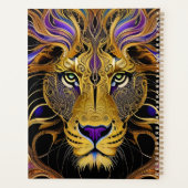 Gold Filigree Lion Planner (Achterkant)