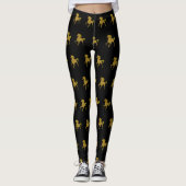Gold Fire Eenhoorn Leggings (Voorkant)
