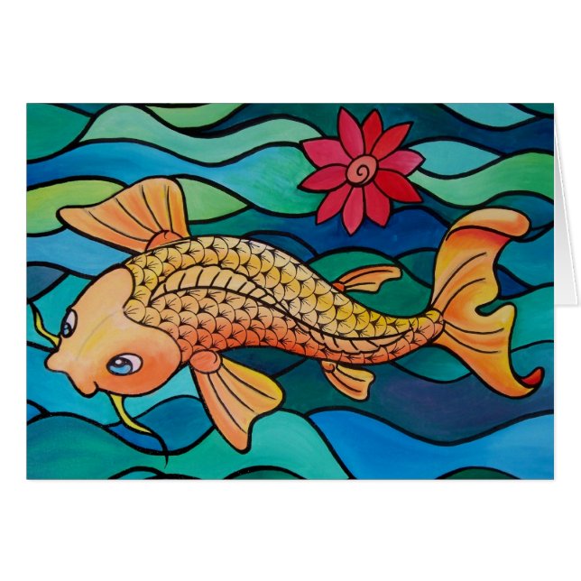 Gold Fish/Koi Pond (Voorkant Horizontaal)