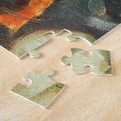 Gold Fish Koi Pond Water Lilie Legpuzzel (Zijkant)