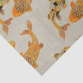 Gold Fish Pond Tissuepapier (Detail)