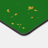 Gold Flakes sur Emerald Green (Coin)