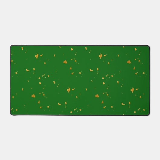 Gold Flakes sur Emerald Green (Recto)