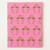 Gold Flamingo Planner (Achterkant)