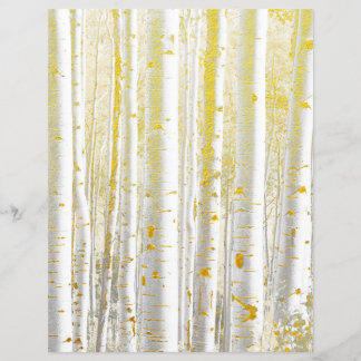 Gold Flecked Birch-scrapbook