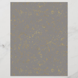 Gold Flecked Scrapbook Paper