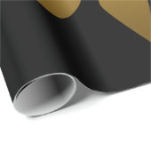 Gold Fleur de Lis Cadeaupapier (Rol Hoek)