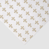 Gold Fleur de Lis French Heraldic Pattern Tissuepapier (Detail)