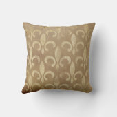 Gold Fleur de Lis Kussen (Achterkant)