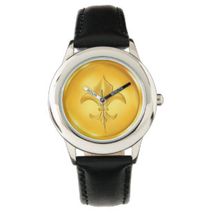 Gold Fleur De Lis - SRF Horloge