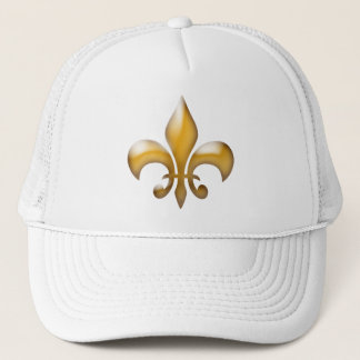 Gold Fleur de Lis Trucker Pet