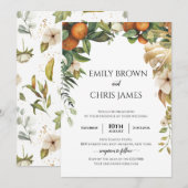Gold Floral | Elegant Eucalyptus Greenery Kaart (Voorkant / Achterkant)