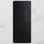 Gold Floral Embellishments Menu (Achterkant)