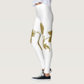 Gold Floral Leggings (Links)