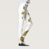 Gold Floral Leggings (Rechts)