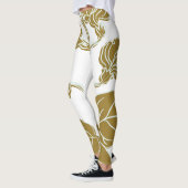 Gold Floral Leggings (Links)