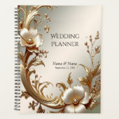 Gold Floral Planner (Voorkant)