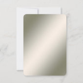 Gold Floral RSVP Card (Dos)