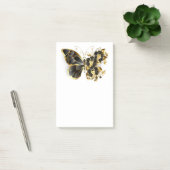 Gold Flower Butterfly met Black Orchid Post-it® Notes (Kantoor)