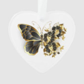 Gold flower Butterfly with Black Orchid (dos)